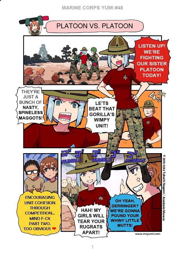 Marine Corps Yumi Chapter 48 - Page 1