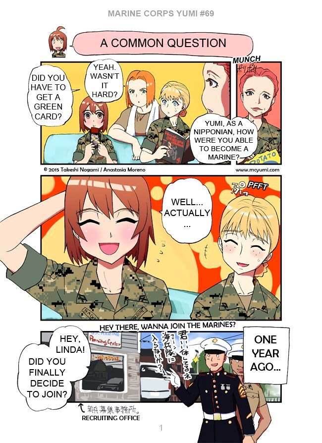 Marine Corps Yumi Chapter 69 - Page 1