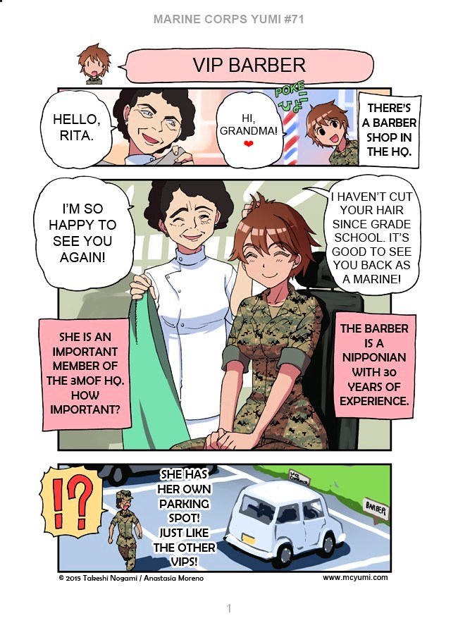 Marine Corps Yumi Chapter 71 - Page 1