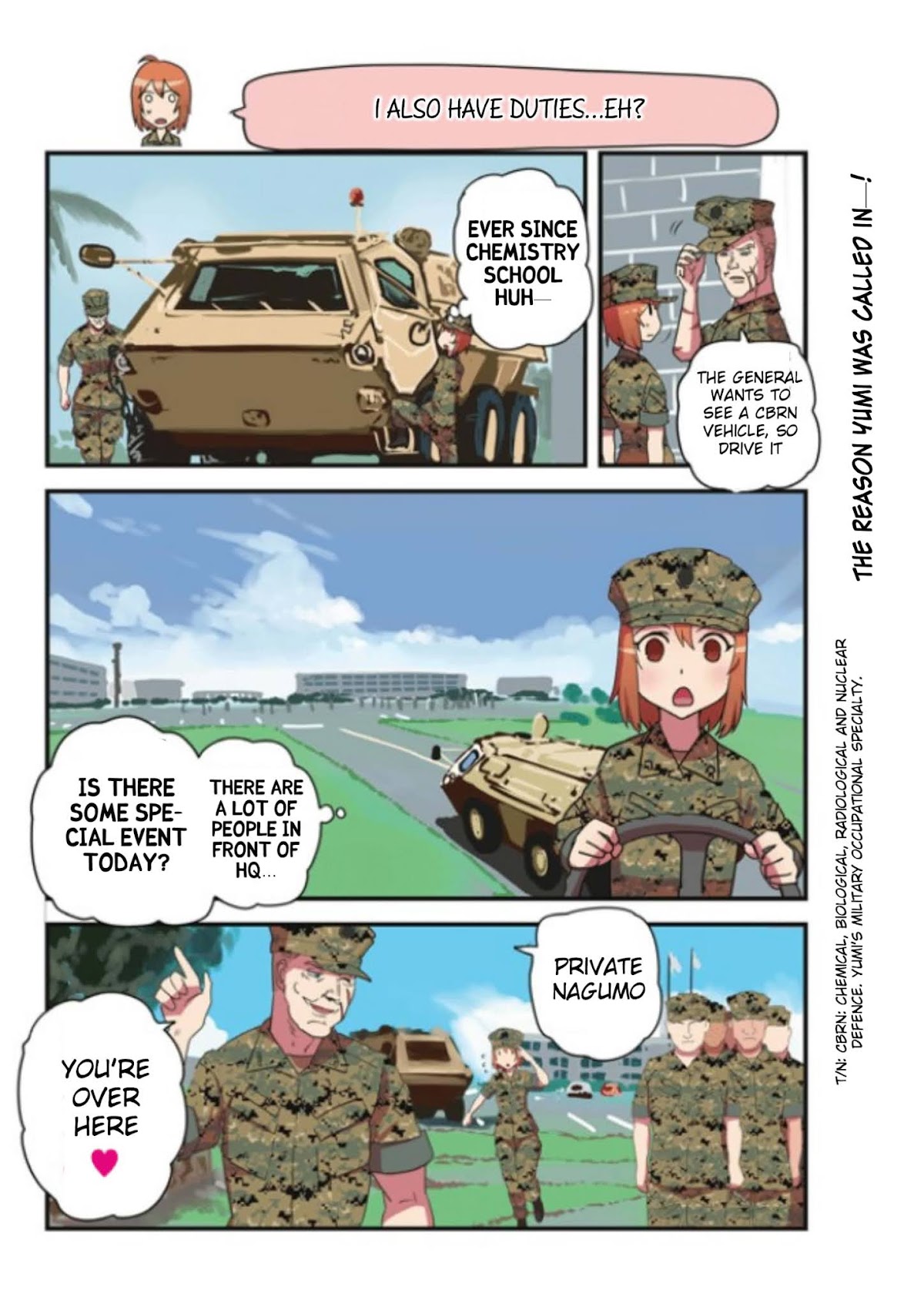Marine Corps Yumi Chapter 81 - Page 1