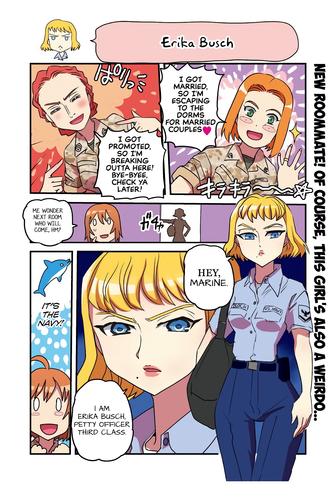 Marine Corps Yumi Chapter 92 - Page 1