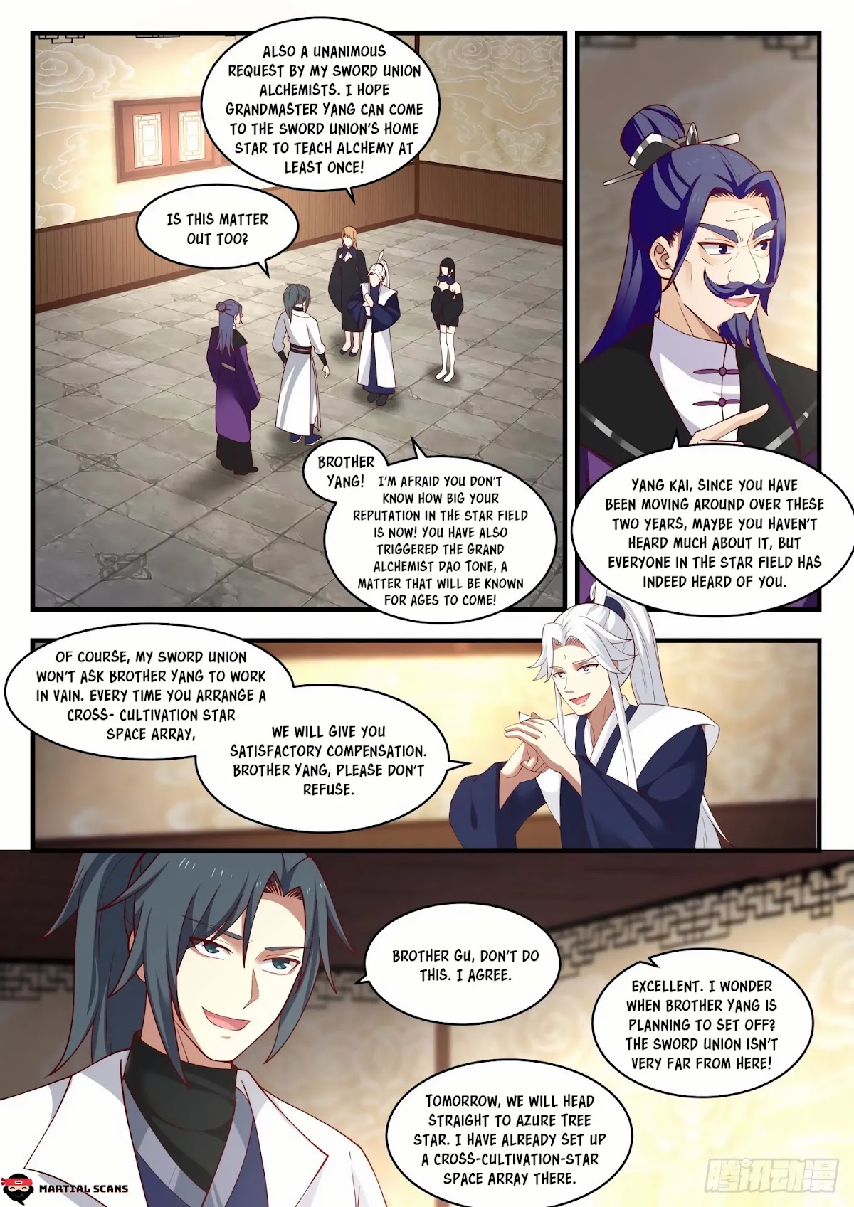 Martial Peak Chapter 1546 - Page 11