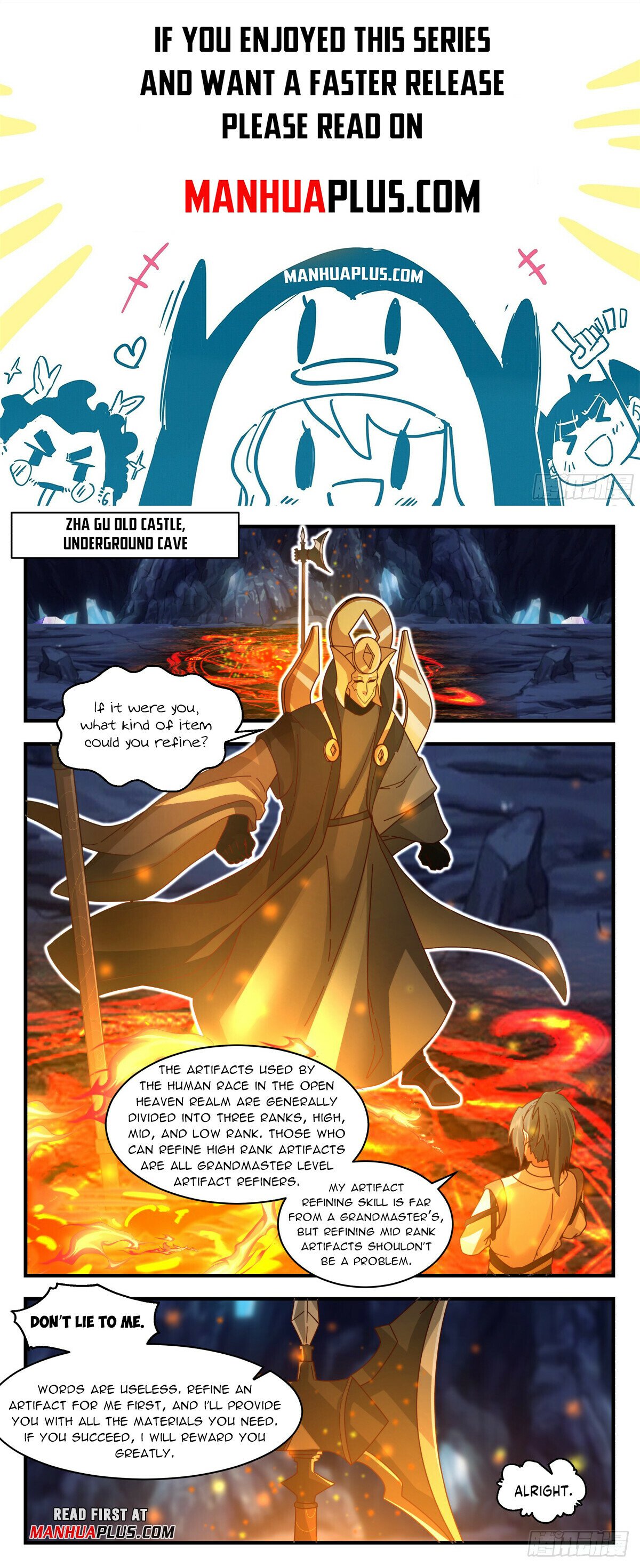 Martial Peak Chapter 3121 - Page 1