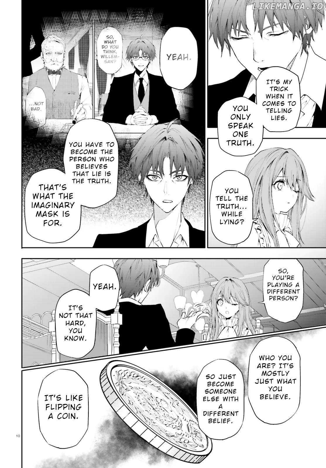 Masquerade Confidence: The Conman and the Girl’s Masked Journey Chapter 2.1 - Page 10