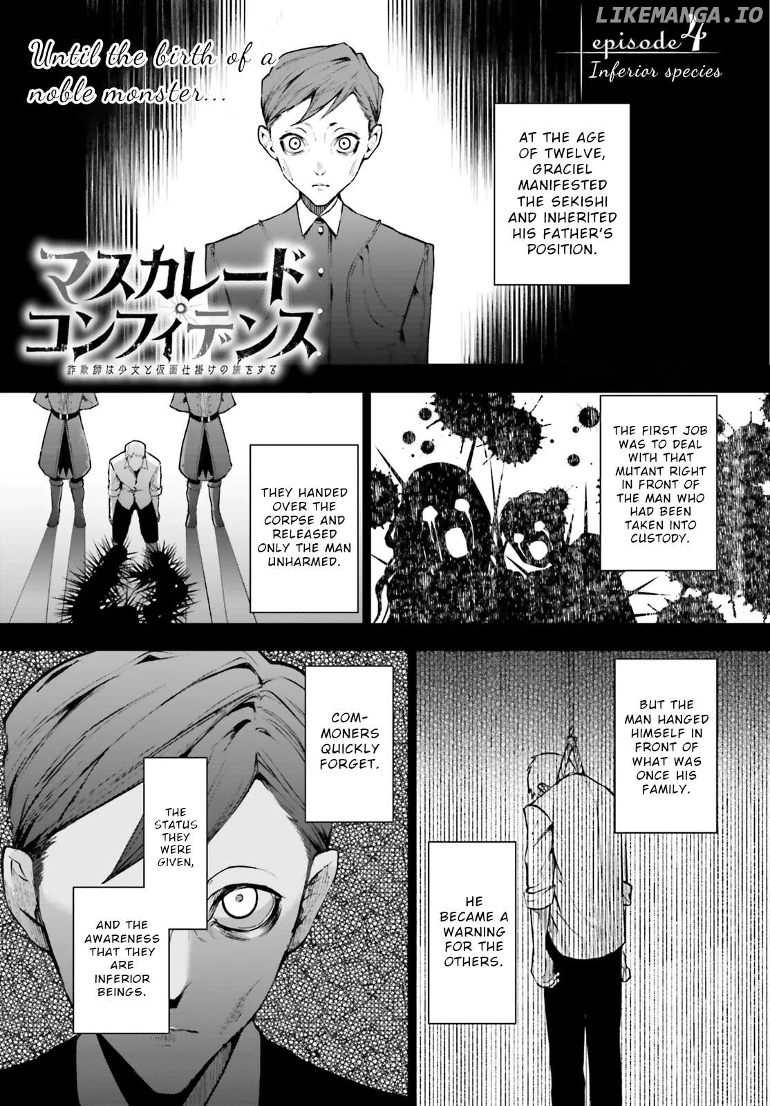 Masquerade Confidence: The Conman and the Girl’s Masked Journey Chapter 4.1 - Page 1