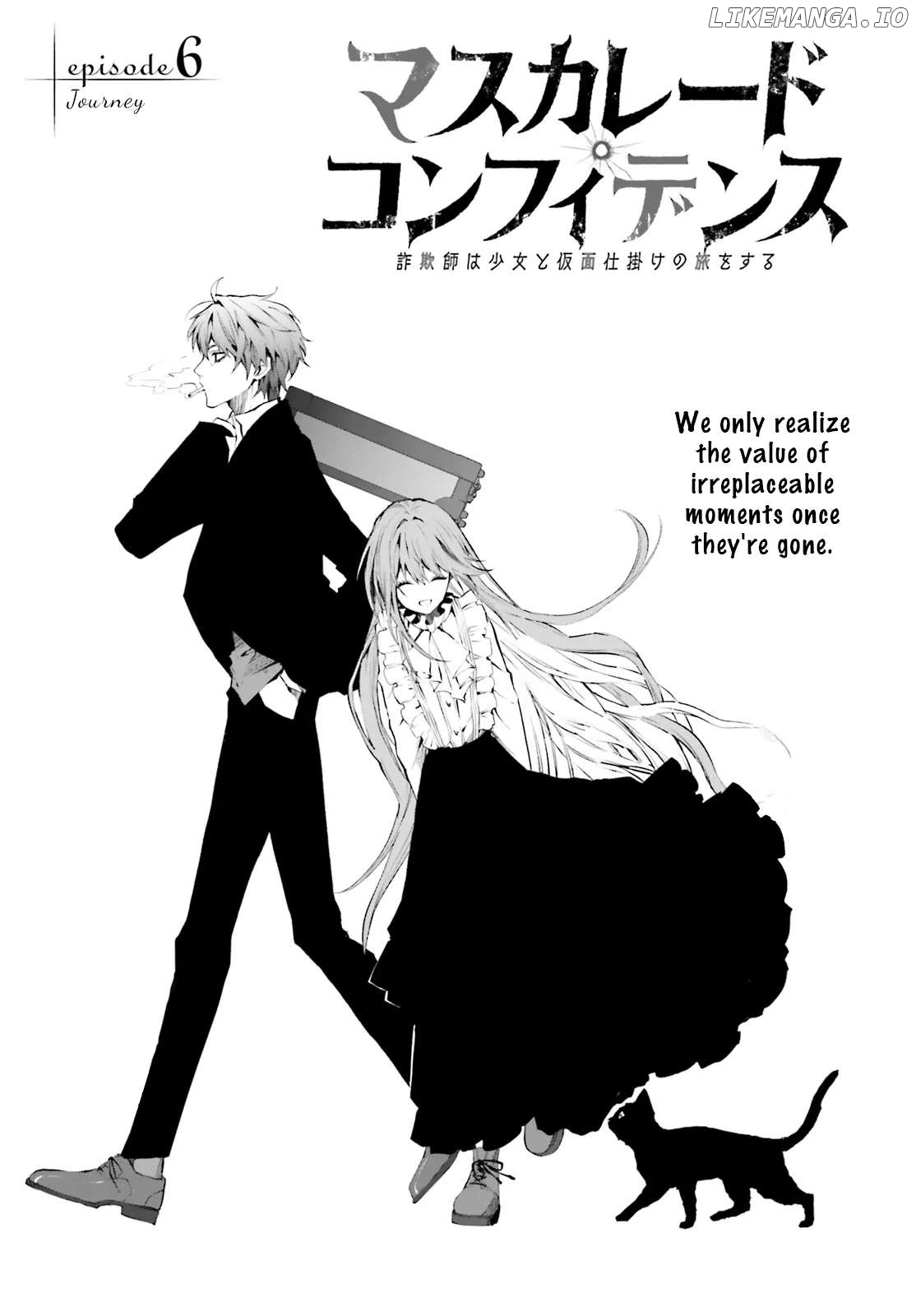 Masquerade Confidence: The Conman and the Girl’s Masked Journey Chapter 6.1 - Page 1