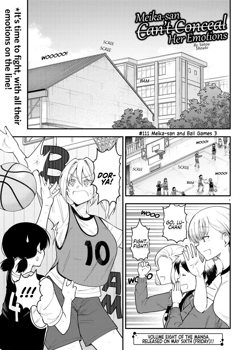 Meika-san Can’t Conceal Her Emotions Chapter 111 - Page 1