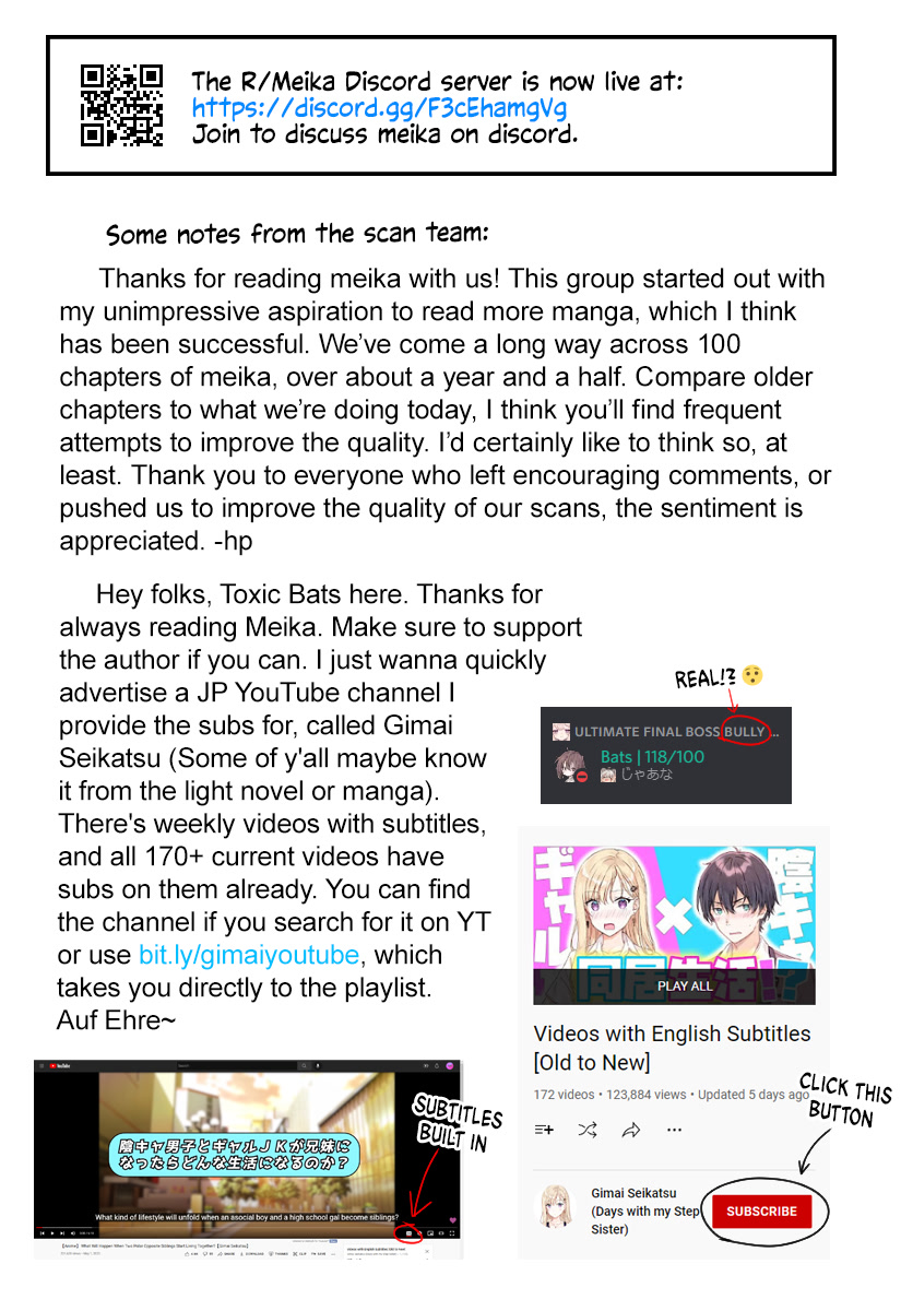 Meika-san Can’t Conceal Her Emotions Chapter 119 - Page 1