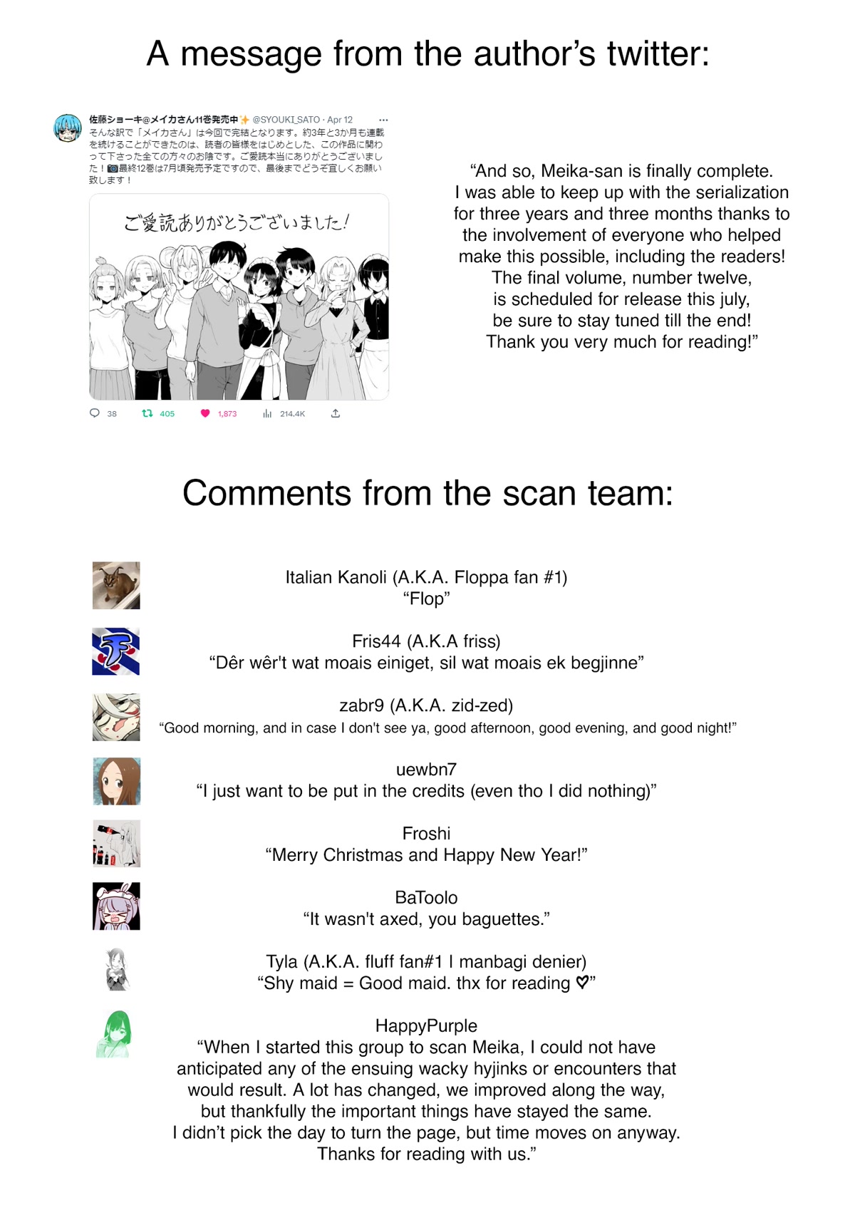 Meika-san Can’t Conceal Her Emotions Chapter 153 - Page 14