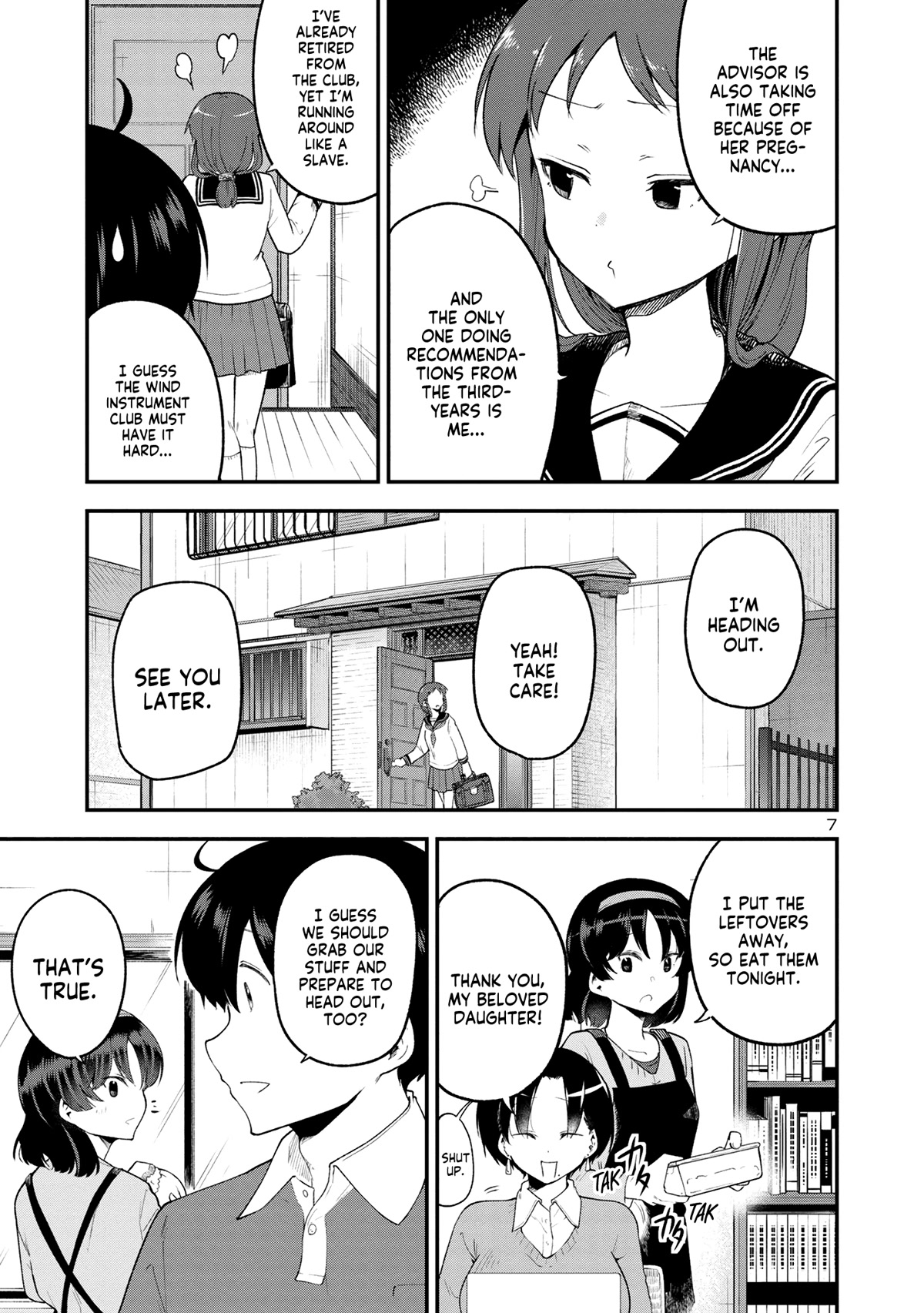 Meika-san Can’t Conceal Her Emotions Chapter 153 - Page 7