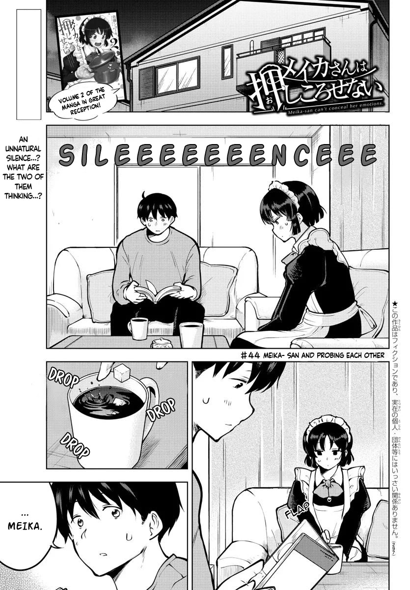 Meika-san Can’t Conceal Her Emotions Chapter 44 - Page 1