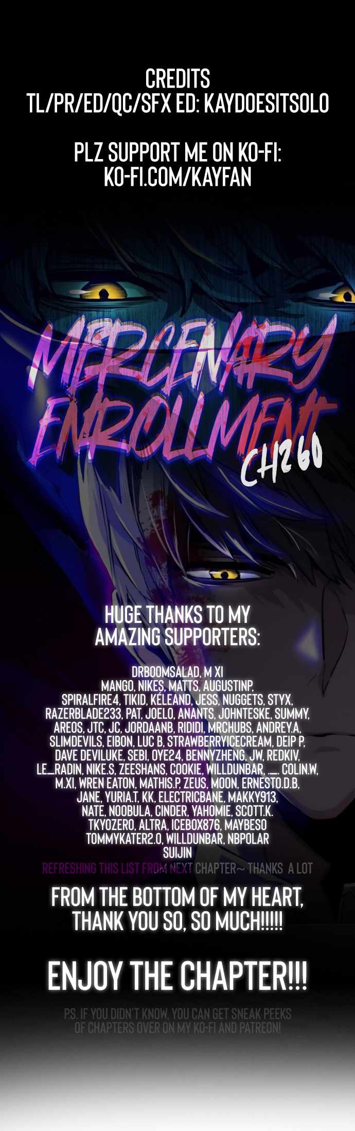 Mercenary Enrollment Chapter 260 - Page 1