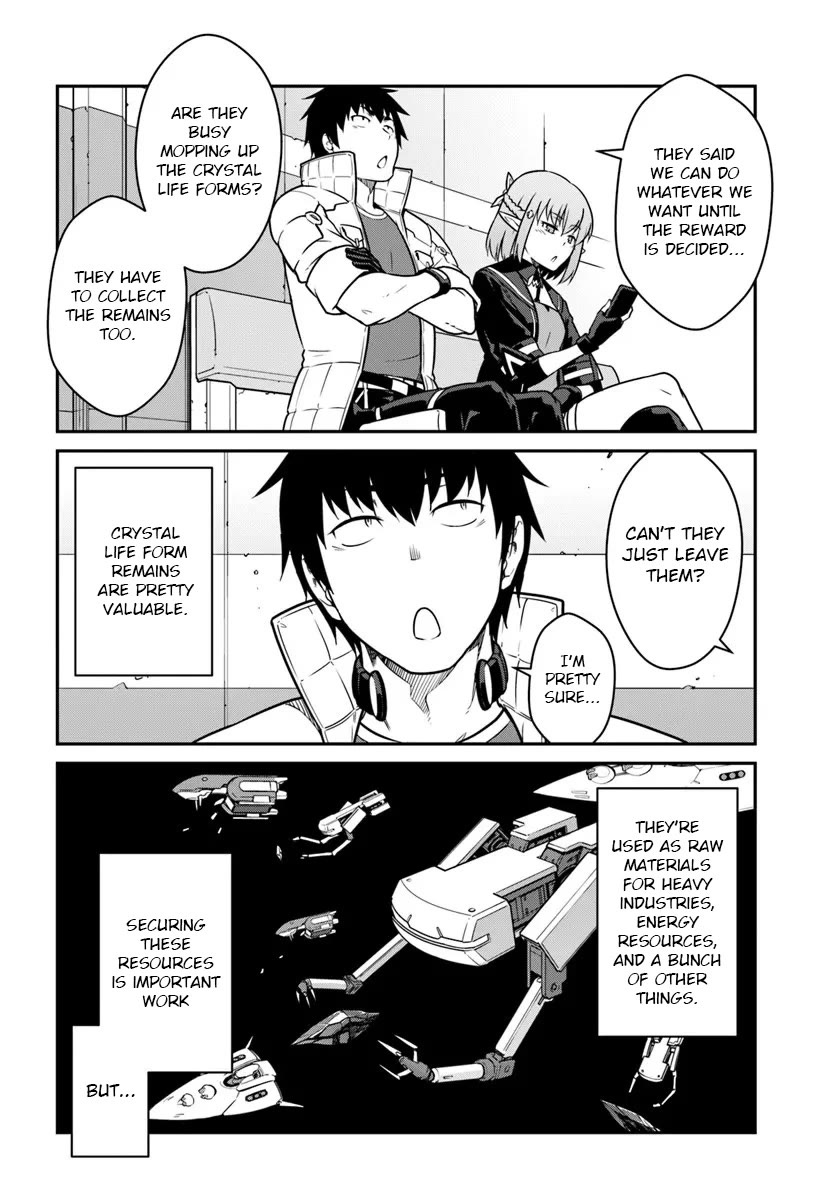 Mezametara Saikyou Soubi to Uchuusen-Mochi Datta no de, Ikkodate Mezashite Youhei Toshite Jiyuu ni Ikitai Chapter 52.1 - Page 14