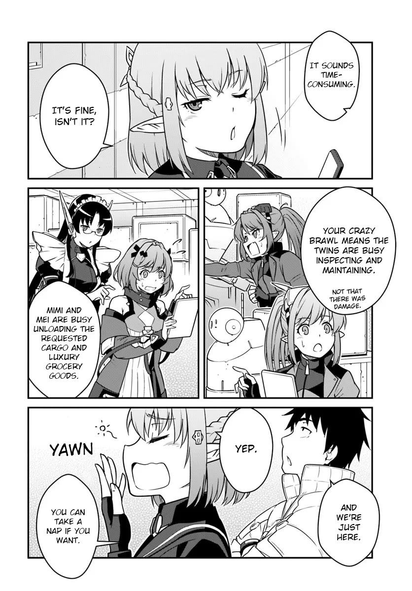 Mezametara Saikyou Soubi to Uchuusen-Mochi Datta no de, Ikkodate Mezashite Youhei Toshite Jiyuu ni Ikitai Chapter 52.1 - Page 16