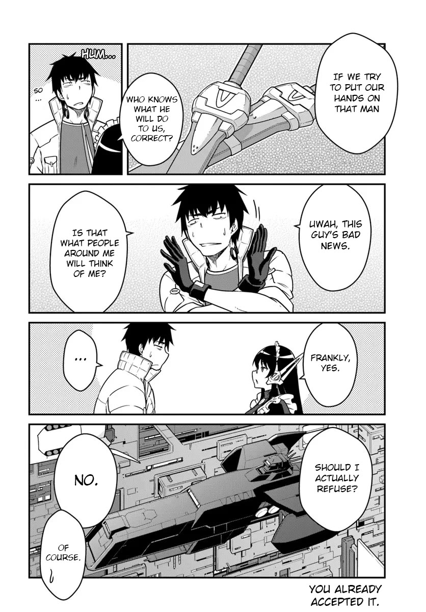 Mezametara Saikyou Soubi to Uchuusen-Mochi Datta no de, Ikkodate Mezashite Youhei Toshite Jiyuu ni Ikitai Chapter 52.2 - Page 13