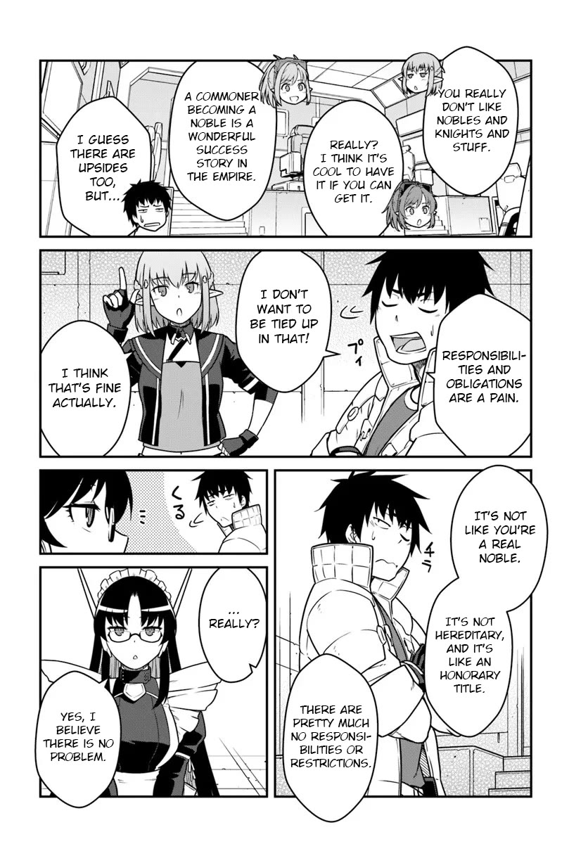 Mezametara Saikyou Soubi to Uchuusen-Mochi Datta no de, Ikkodate Mezashite Youhei Toshite Jiyuu ni Ikitai Chapter 52.2 - Page 9