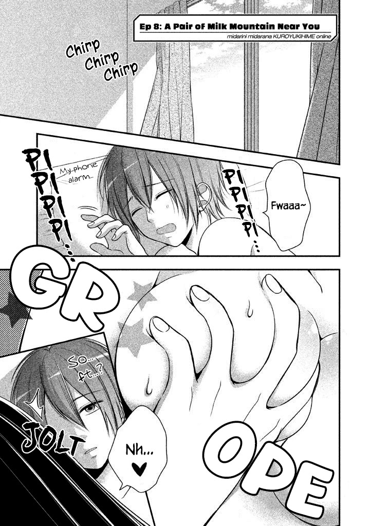 Midari ni Midara na Kuroyukihime Online Chapter 8 - Page 2