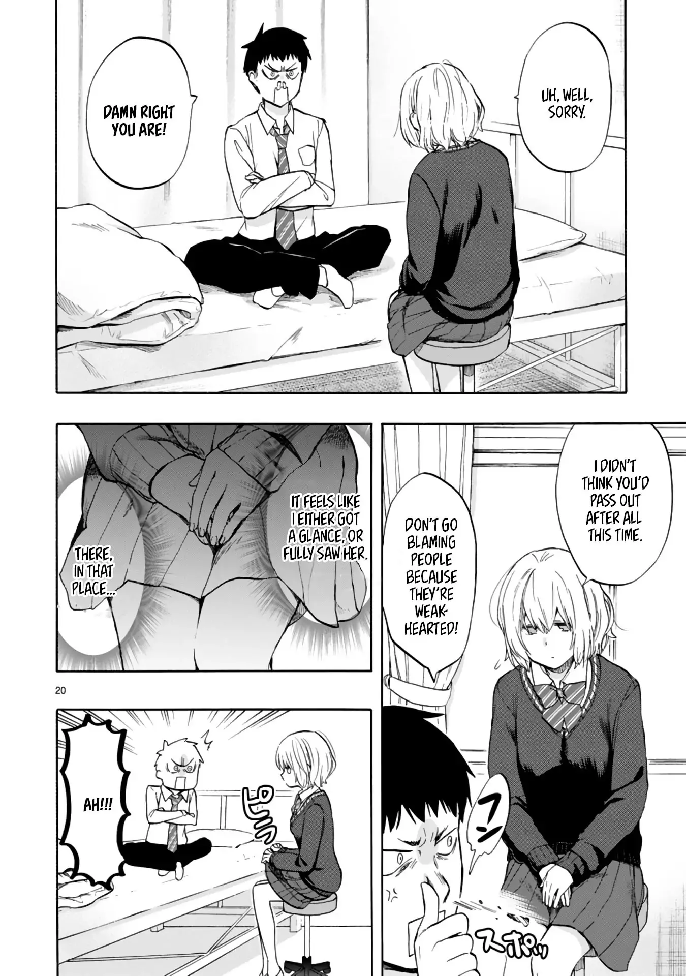 Miseru, Mitsumeru, Futari Dake Chapter 1 - Page 20