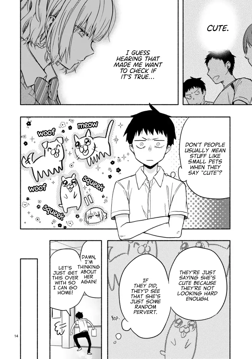 Miseru, Mitsumeru, Futari Dake Chapter 2 - Page 14