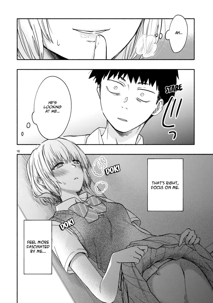 Miseru, Mitsumeru, Futari Dake Chapter 3 - Page 17