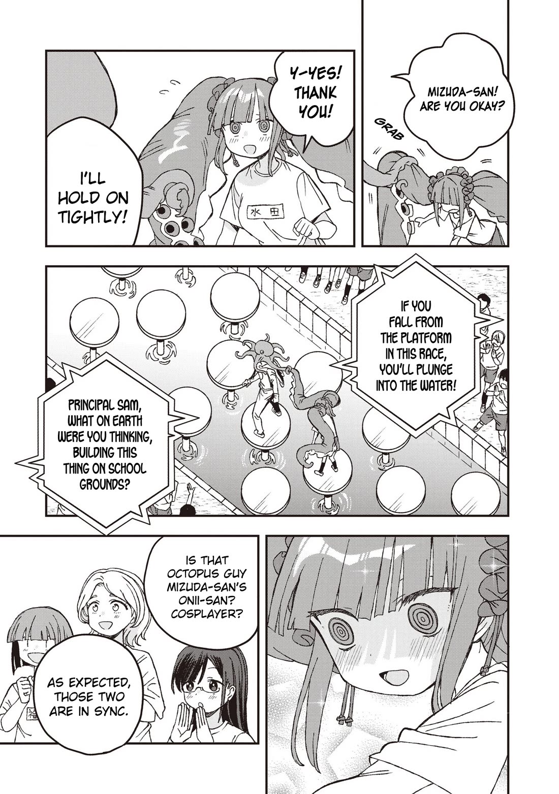 Mizudako-chan kara wa Nigerarenai! Chapter 28 - Page 19
