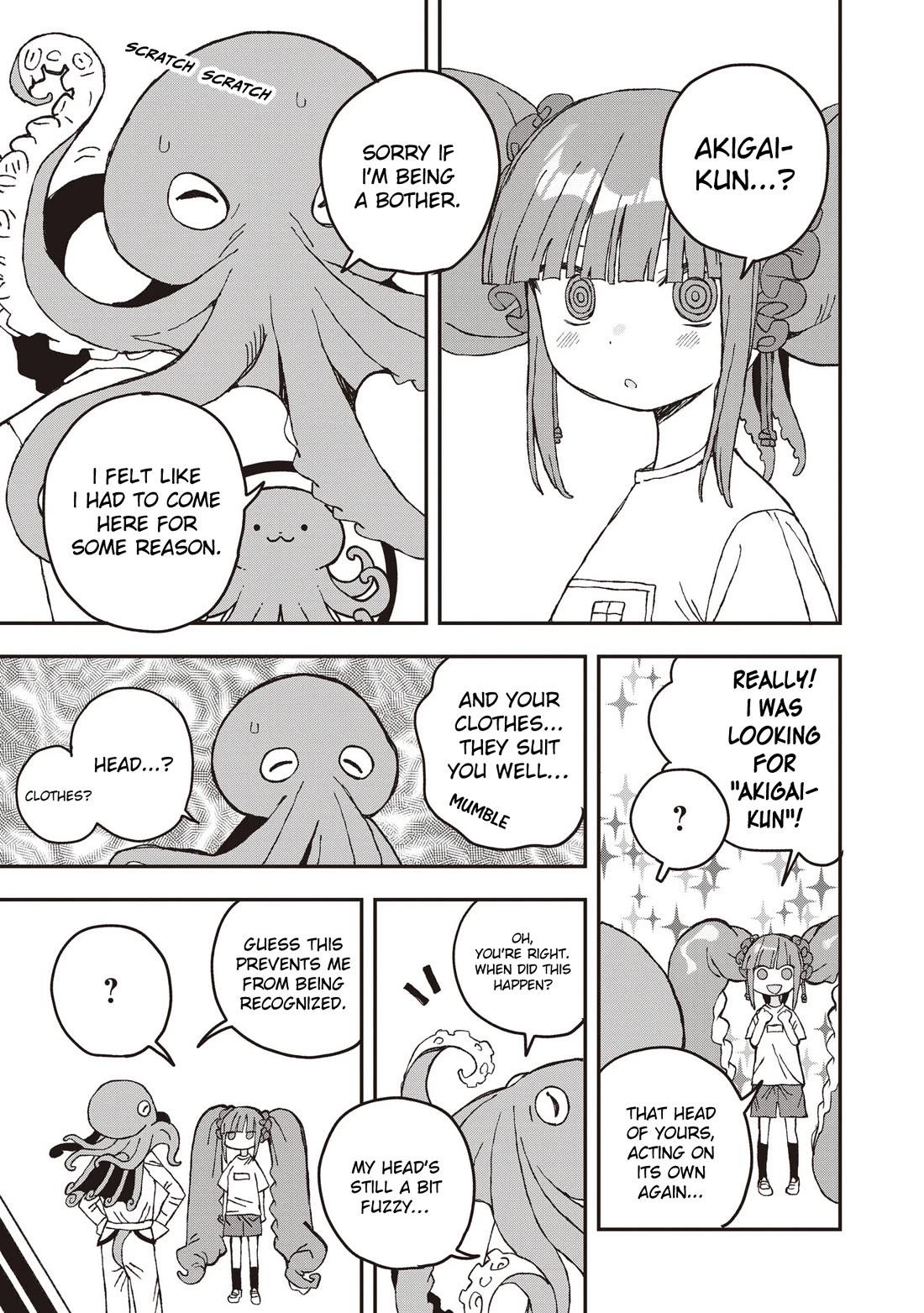 Mizudako-chan kara wa Nigerarenai! Chapter 28 - Page 7