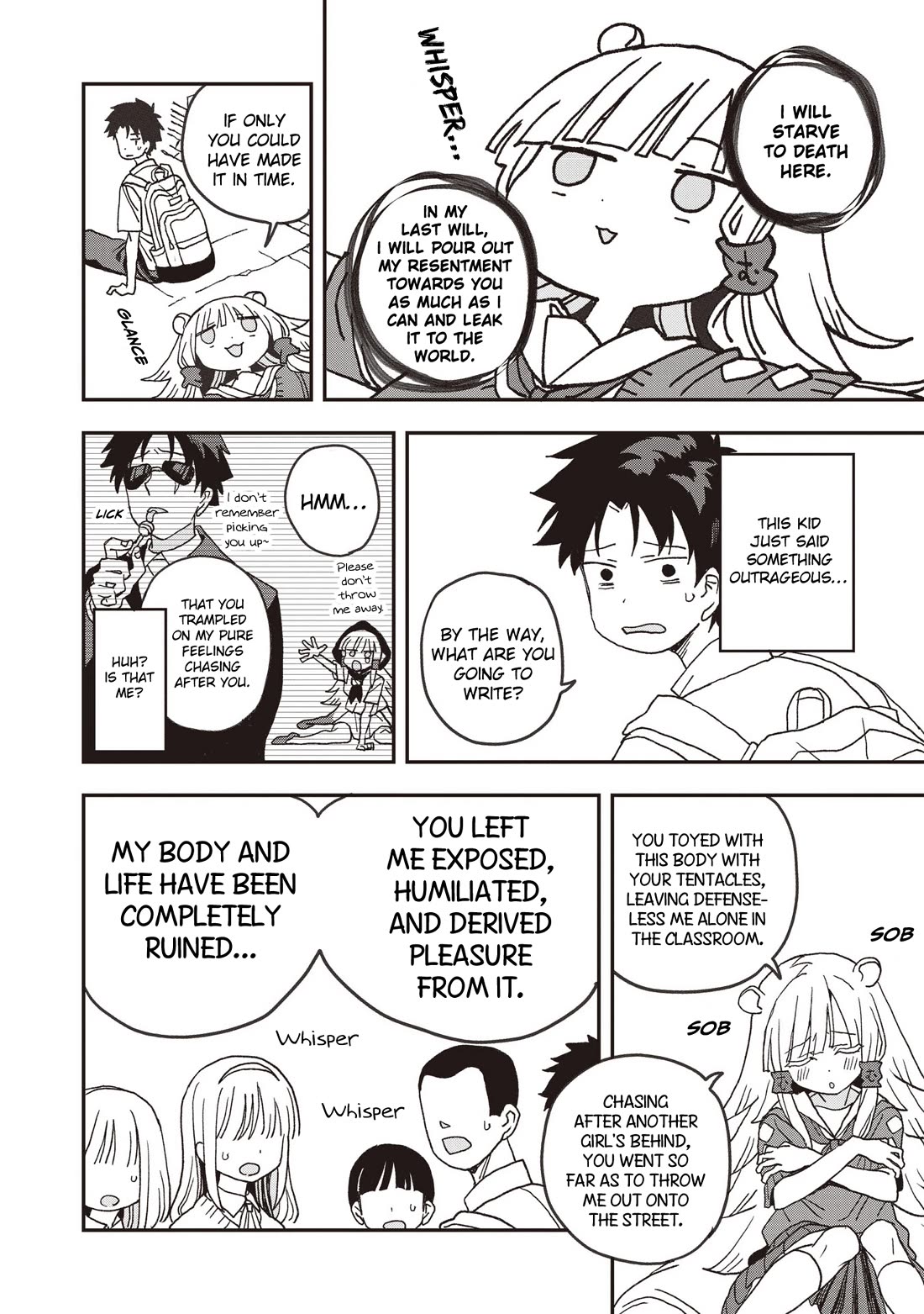 Mizudako-chan kara wa Nigerarenai! Chapter 29 - Page 4
