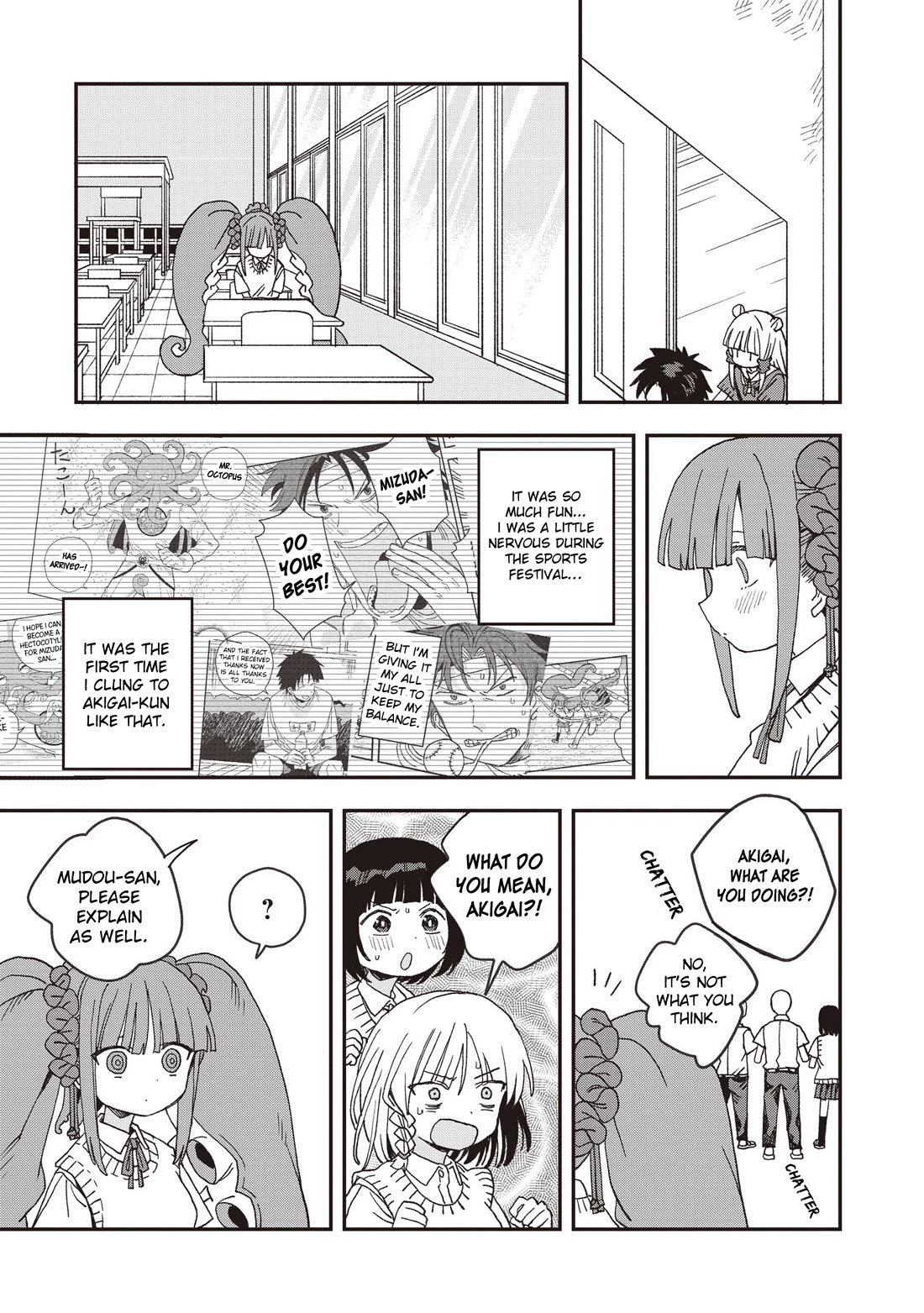 Mizudako-chan kara wa Nigerarenai! Chapter 29 - Page 7