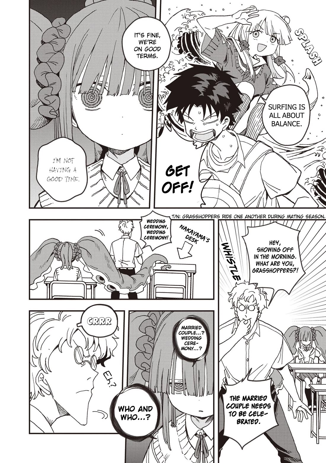 Mizudako-chan kara wa Nigerarenai! Chapter 29 - Page 8