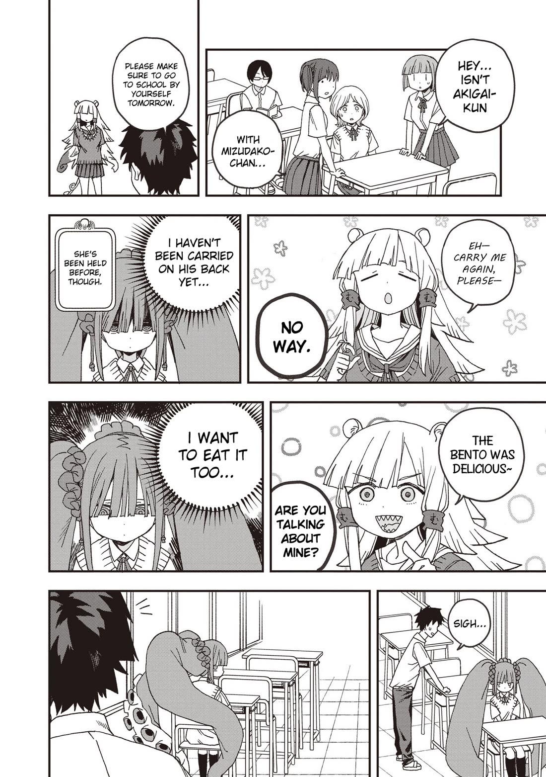 Mizudako-chan kara wa Nigerarenai! Chapter 29 - Page 10