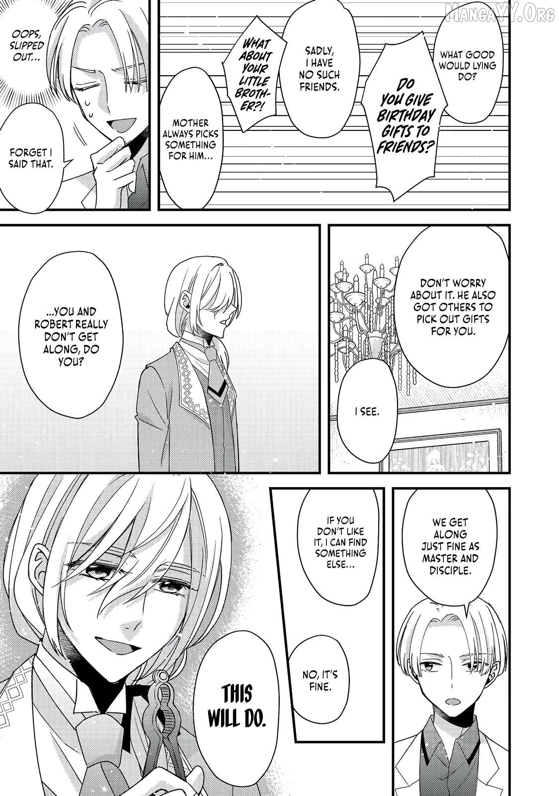 Mob Douzen no Akuyaku Reijou wa Dansou Shite Kouryaku Taishou no Za o Nerau Chapter 9.1 - Page 12