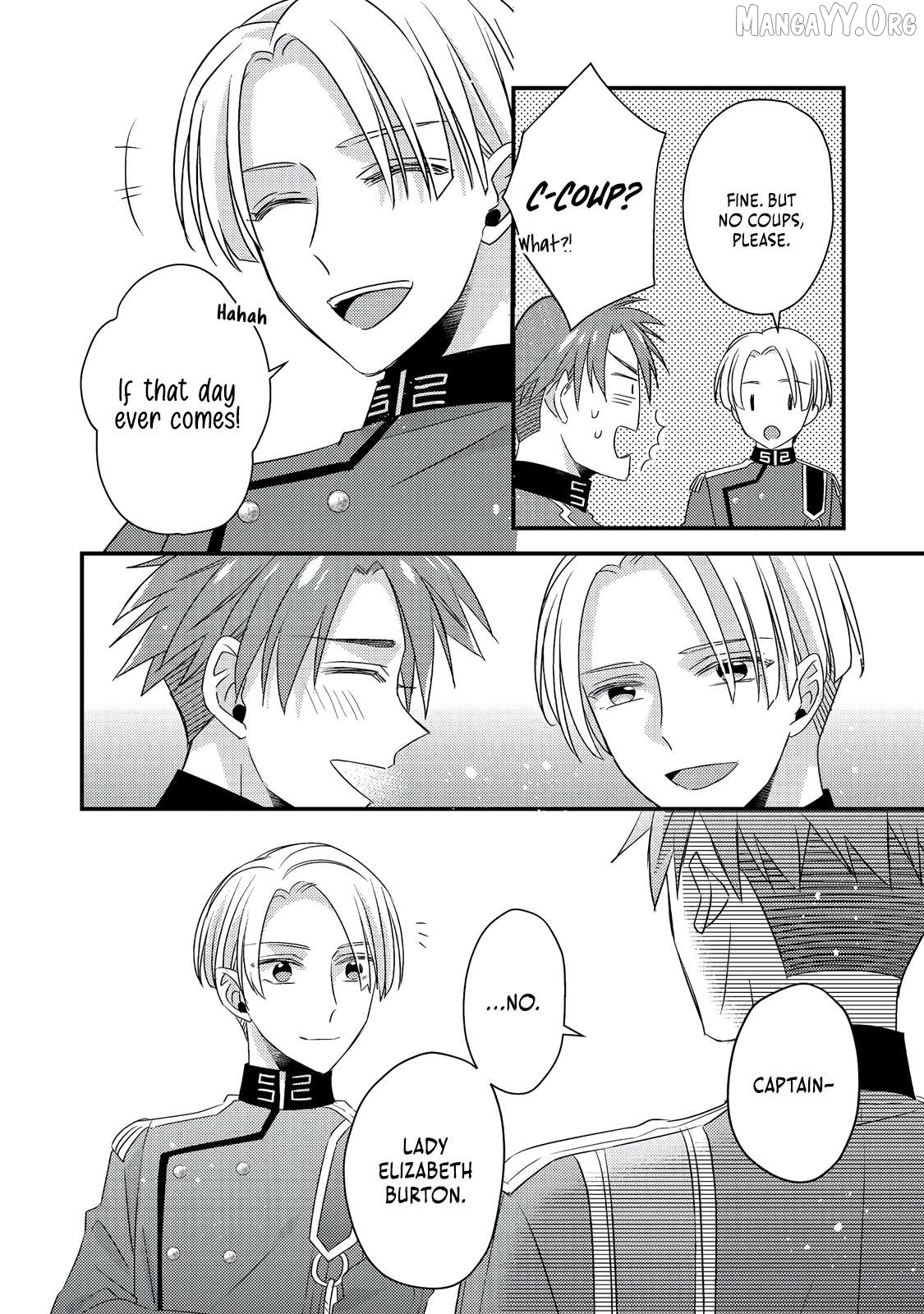 Mob Douzen no Akuyaku Reijou wa Dansou Shite Kouryaku Taishou no Za o Nerau Chapter 9.2 - Page 18