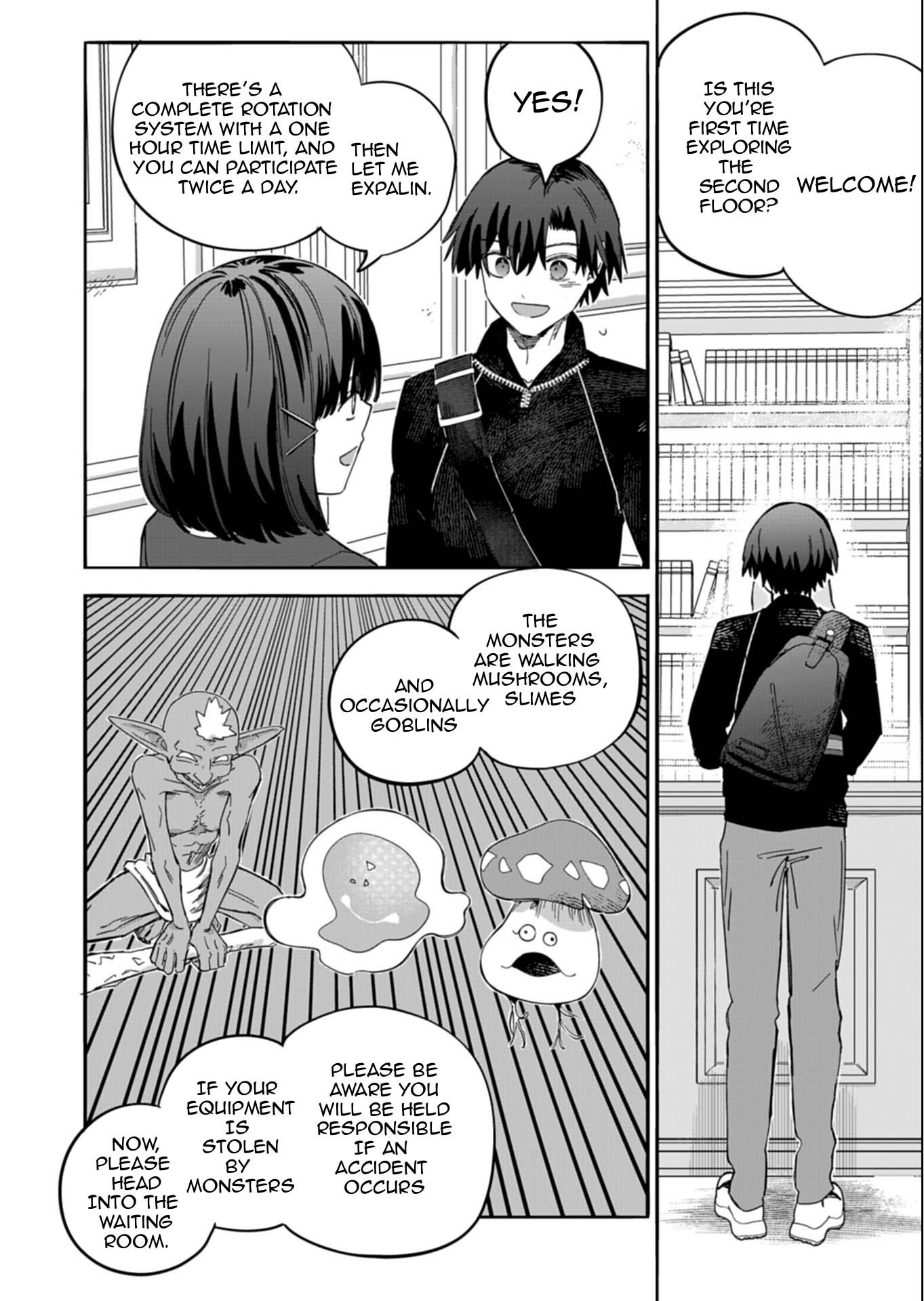 Modern Dungeon – A Tale of a High Schooler with Abnormally High Initial Luck, Becoming the Strongest Using Skills Obtained from Canned Gacha Chapter 3.2 - Page 2