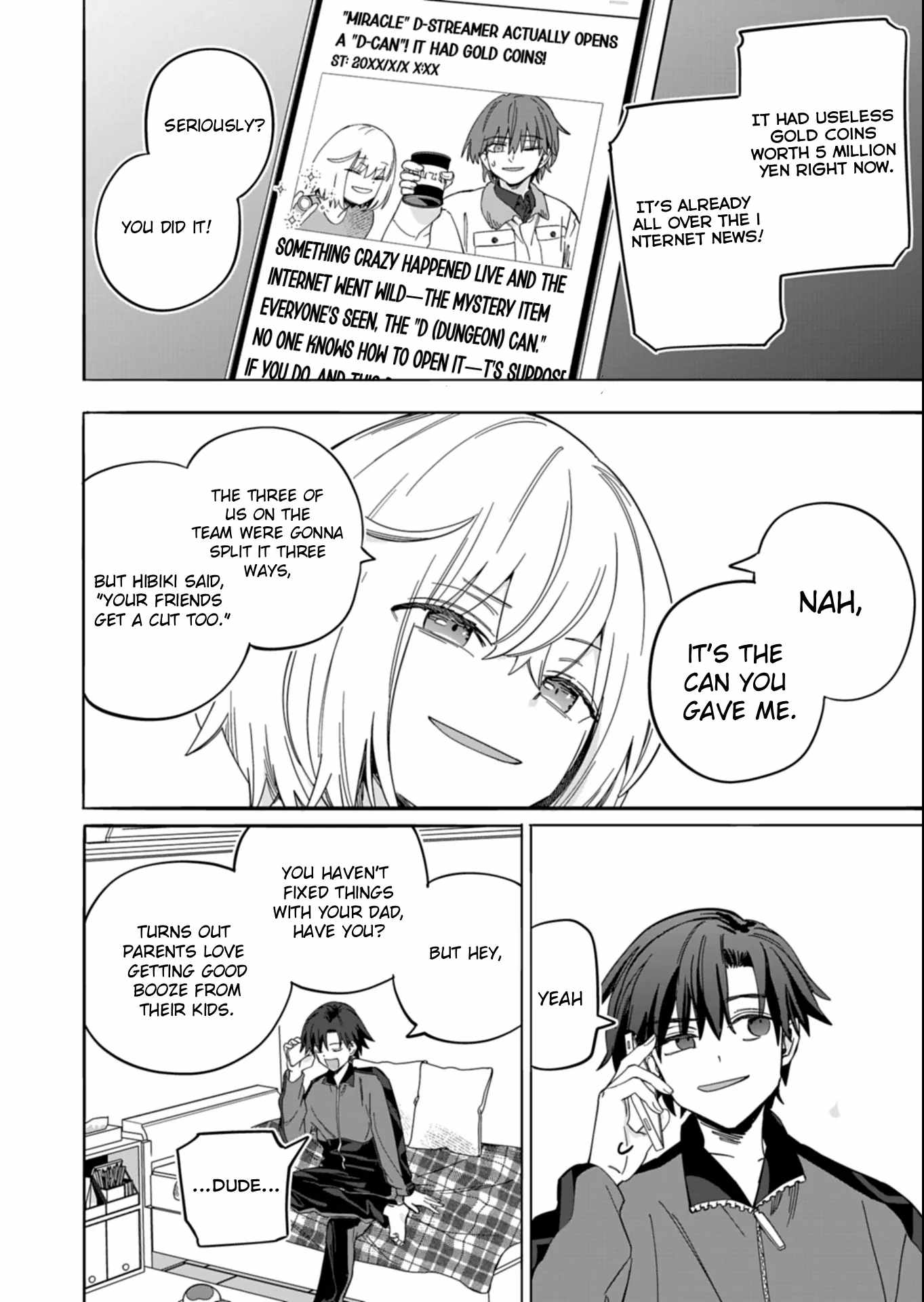 Modern Dungeon – A Tale of a High Schooler with Abnormally High Initial Luck, Becoming the Strongest Using Skills Obtained from Canned Gacha Chapter 4.2 - Page 17