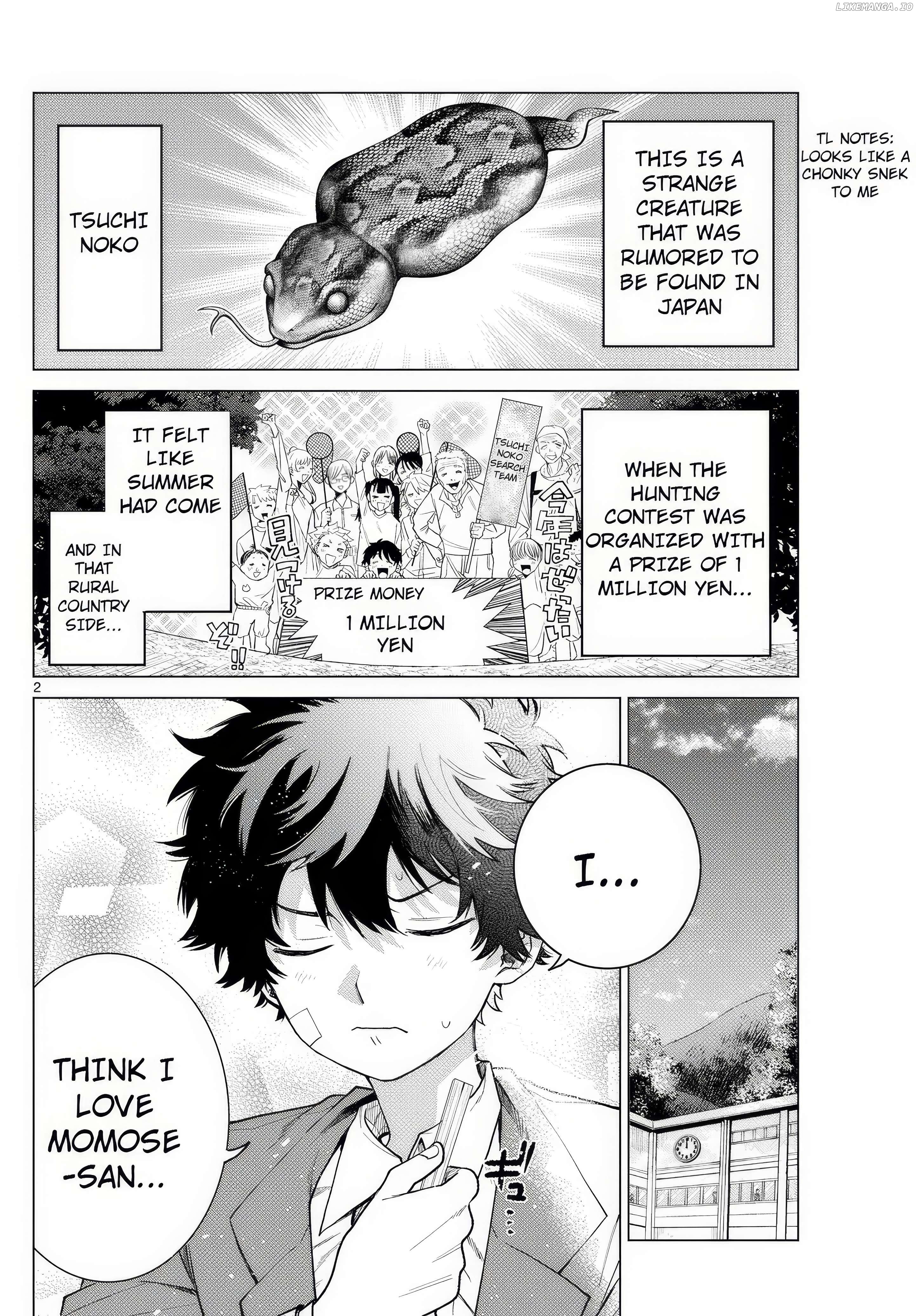 Momose Akira no Hatsukoi Hatan-chuu. Chapter 11 - Page 2