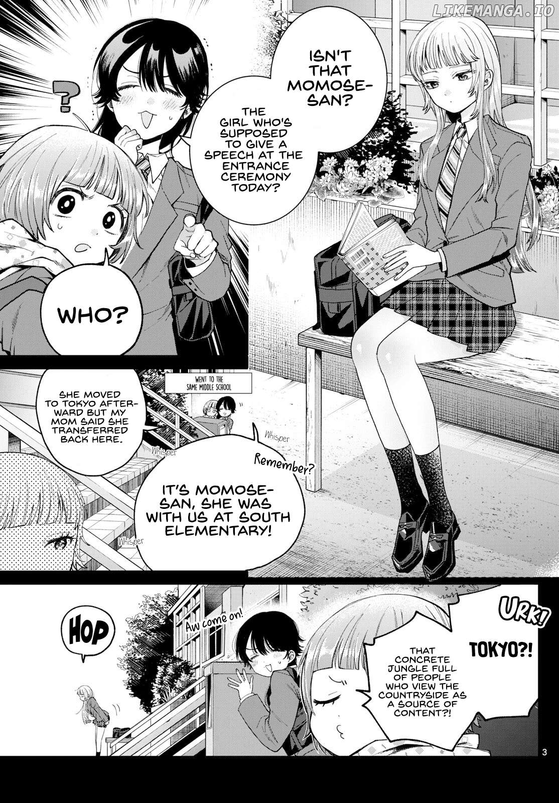 Momose Akira no Hatsukoi Hatan-chuu. Chapter 14 - Page 3
