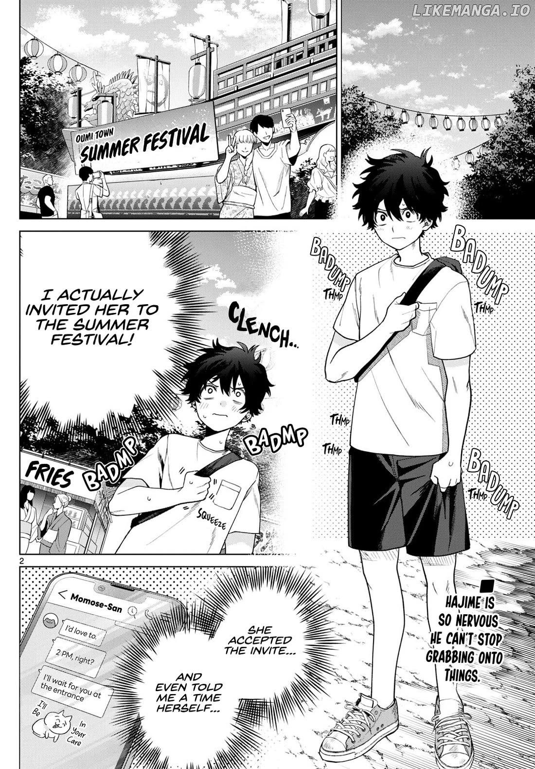 Momose Akira no Hatsukoi Hatan-chuu. Chapter 18 - Page 2