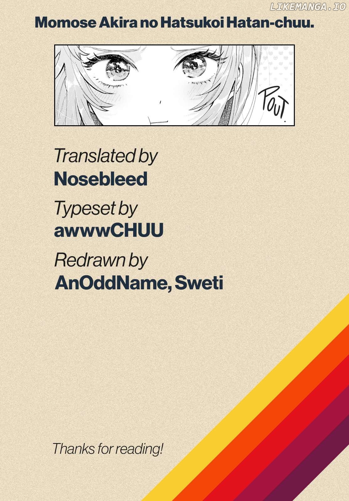 Momose Akira no Hatsukoi Hatan-chuu. Chapter 22 - Page 19