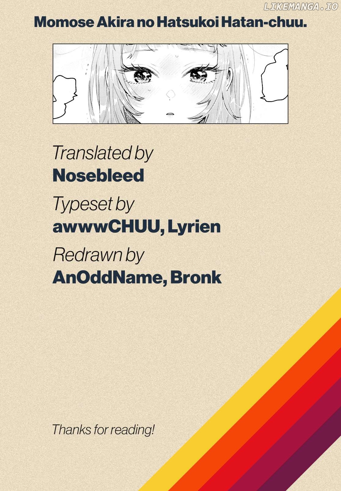 Momose Akira no Hatsukoi Hatan-chuu. Chapter 28 - Page 19