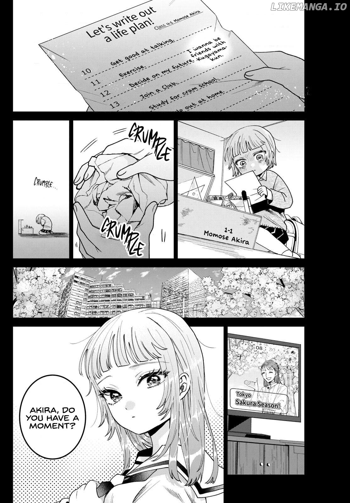 Momose Akira no Hatsukoi Hatan-chuu. Chapter 32 - Page 14