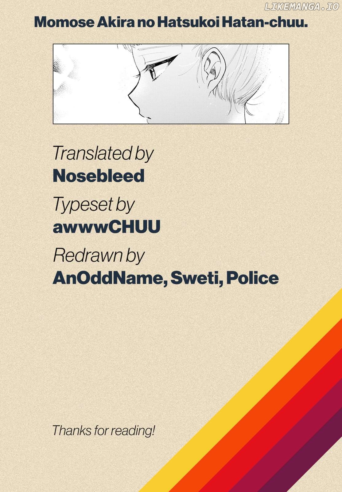 Momose Akira no Hatsukoi Hatan-chuu. Chapter 35 - Page 20
