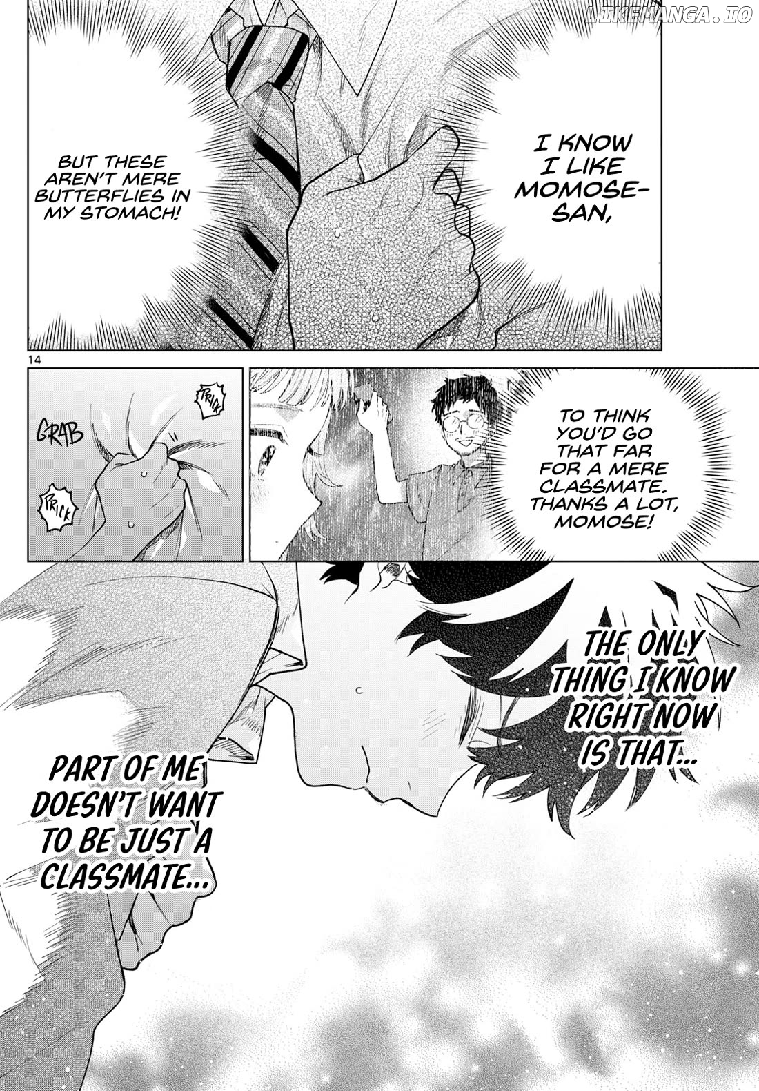 Momose Akira no Hatsukoi Hatan-chuu. Chapter 36 - Page 14