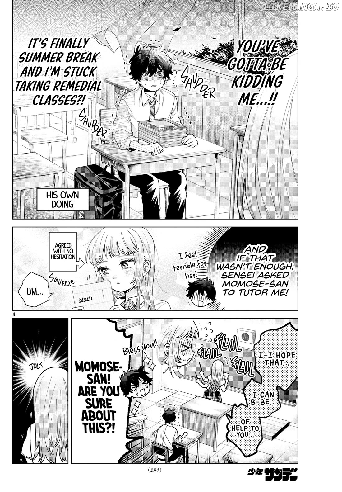Momose Akira no Hatsukoi Hatan-chuu. Chapter 36 - Page 4