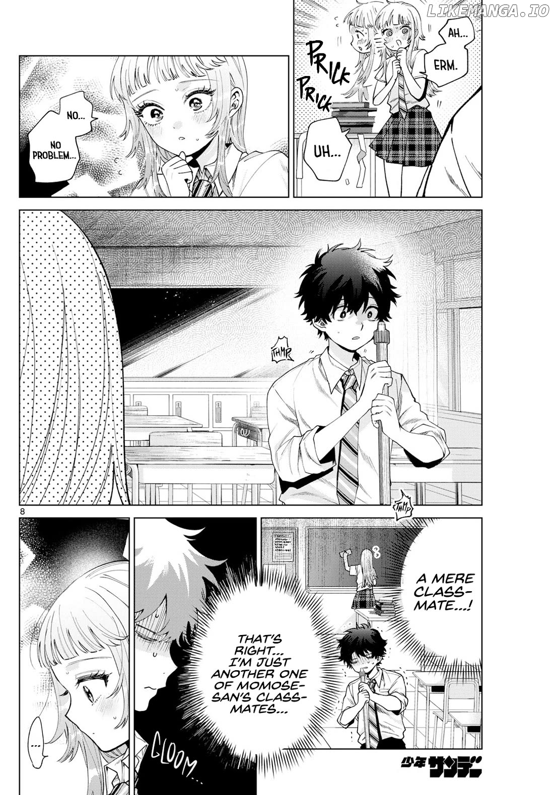 Momose Akira no Hatsukoi Hatan-chuu. Chapter 36 - Page 8