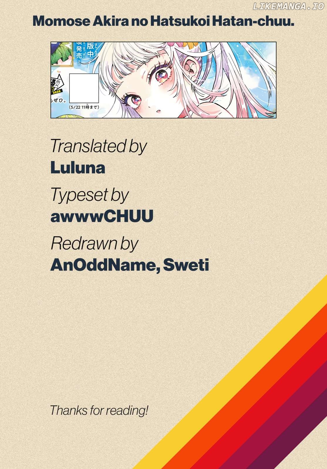 Momose Akira no Hatsukoi Hatan-chuu. Chapter 38 - Page 21