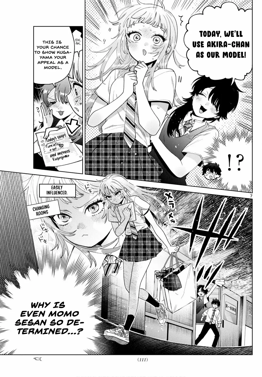 Momose Akira no Hatsukoi Hatan-chuu. Chapter 46 - Page 8