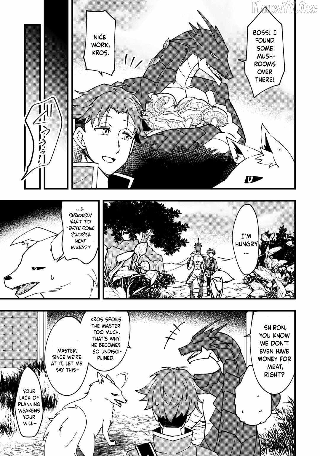 Mumei no Sanryuu Taimaa wa Outo no Hazure de Nonbiri Class Chapter 1 - Page 8