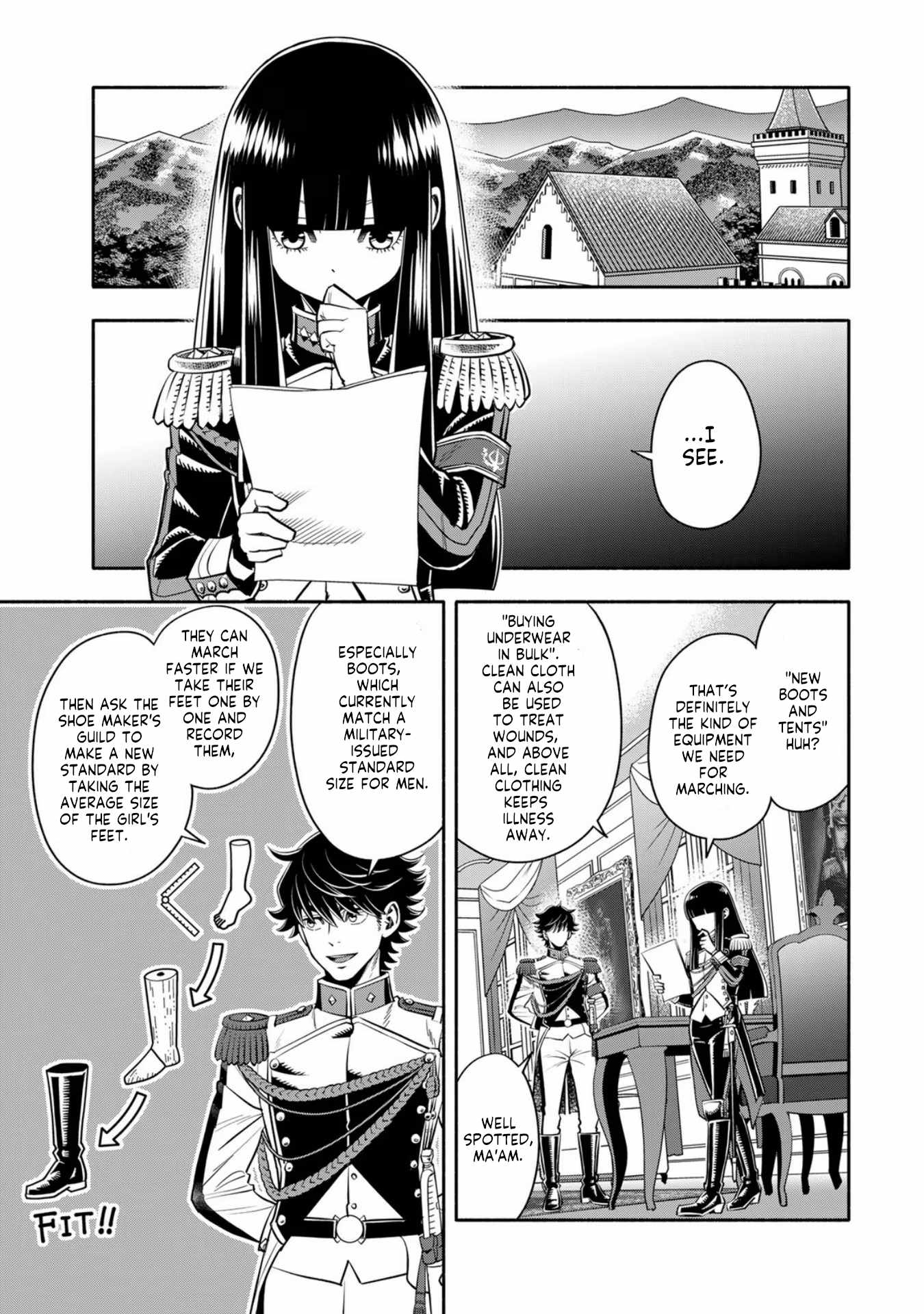 Musket Girls! ~Tensei Sanbou to Senretsu Otome-tachi~ Chapter 4 - Page 19
