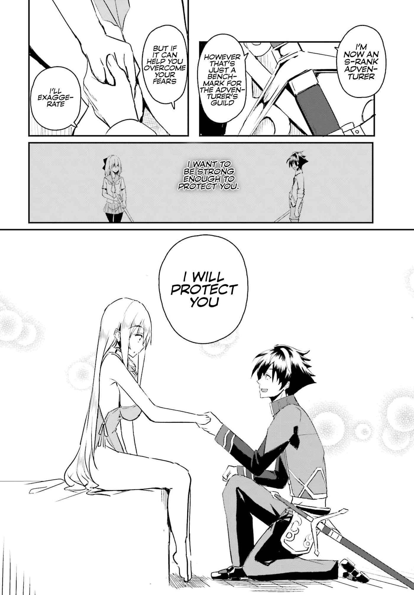 My Childhood Friend Who I Used to Train Swordsmanship With Became a Slave, so I, as an S-Rank Adventurer Decided to Buy Her and Protect Her Chapter 1 - Page 33