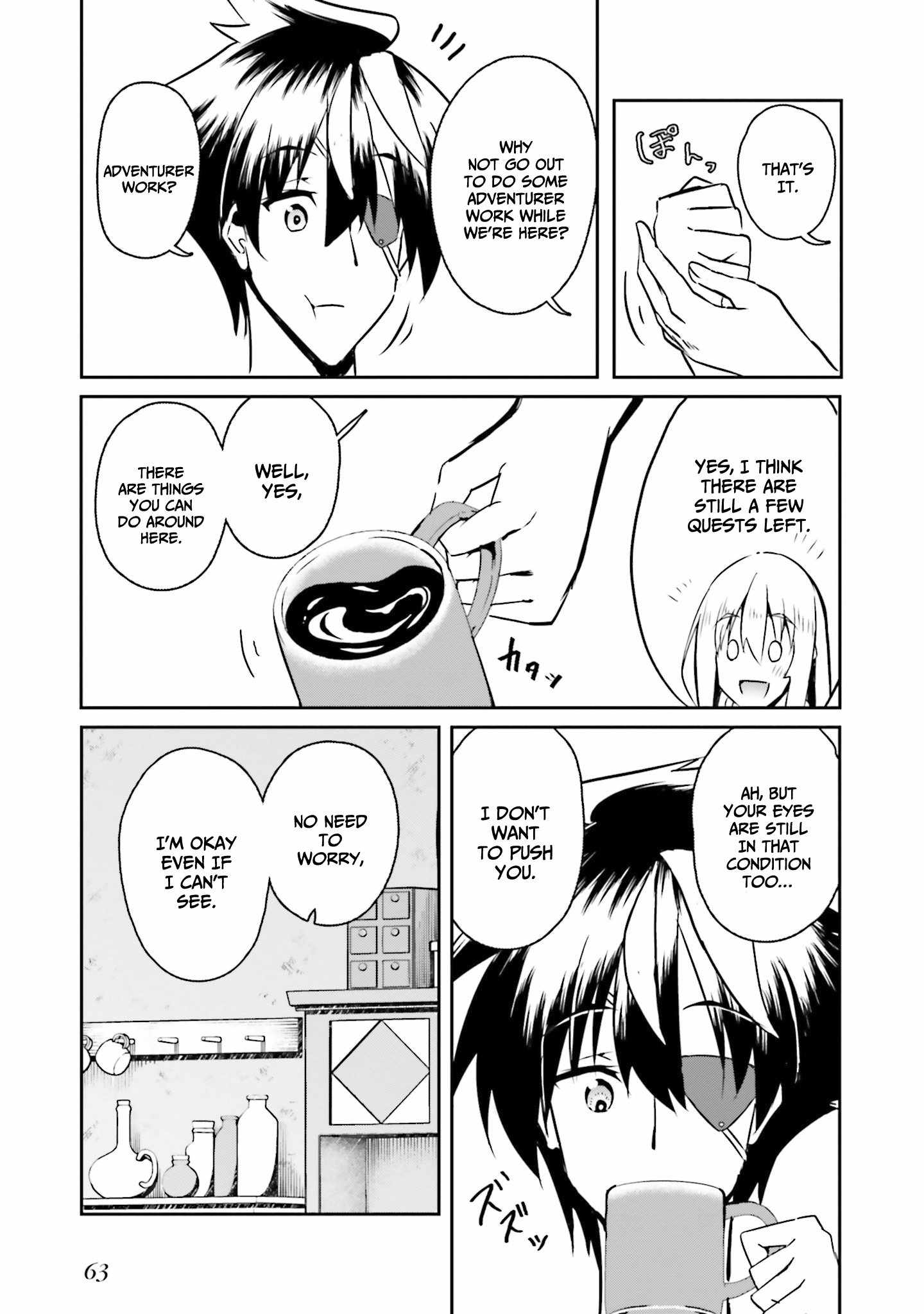 My Childhood Friend Who I Used to Train Swordsmanship With Became a Slave, so I, as an S-Rank Adventurer Decided to Buy Her and Protect Her Chapter 10 - Page 14